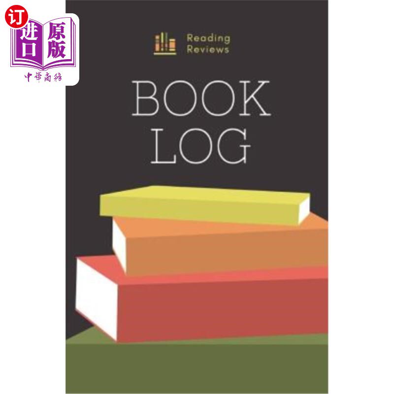 海外直订Book Log: Reading Log to Write Reviews 阅读日志撰写评论
