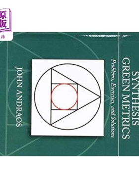 海外直订Synthesis Green Metrics 合成绿色指标