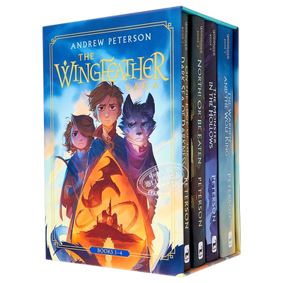 预售 羽翼传奇4本套装 英文原版 The Wingfeather Saga Boxed Set Andrew Peterson【中商原版】
