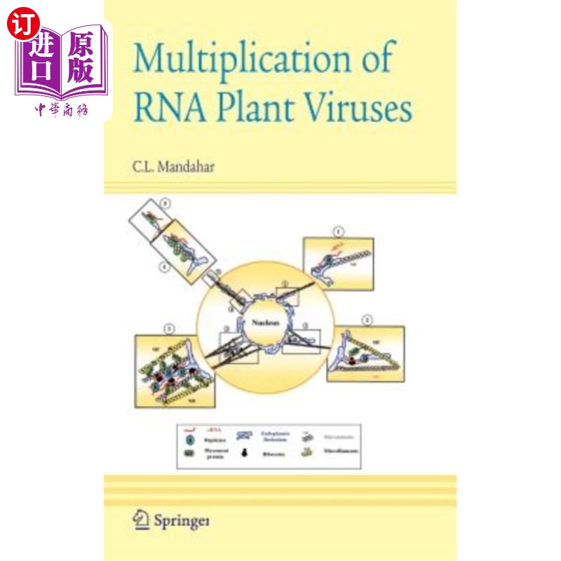 海外直订Multiplication of RNA Plant Viruses RNA植物病毒的增殖