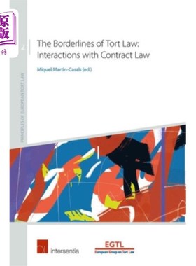 海外直订Borderlines of Tort Law 侵权行为法的边界