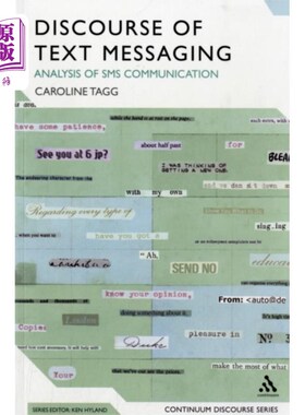 海外直订古英语 Discourse of Text Messaging 短信话语