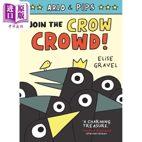 Arlo & Pips 2 Join the Crow Crowd 阿洛与皮普斯2 乌鸦家族 英文原版进口图书 儿童绘本故事科普漫画 图像小说【中商原版】