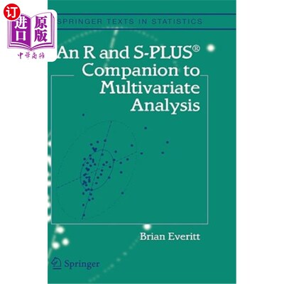 海外直订An R and S-Plus(r) Companion to Multivariate Analysis 多元分析中的R和S-Plus（R）伴随