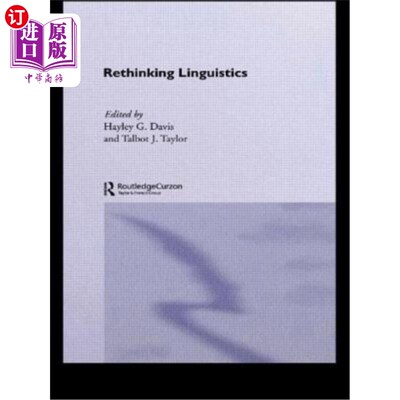 海外直订Rethinking Linguistics 重新思考语言学