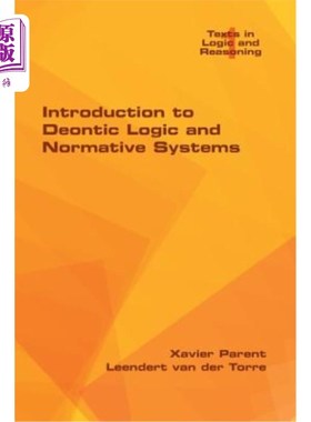 海外直订Introduction to Deontic Logic and Normative Systems 义务逻辑与规范体系概论