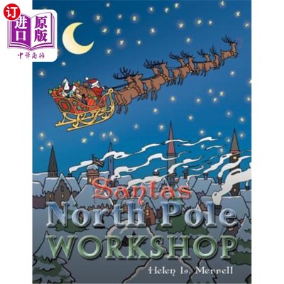 海外直订Santa's North Pole Workshop 圣诞老人北极工作室