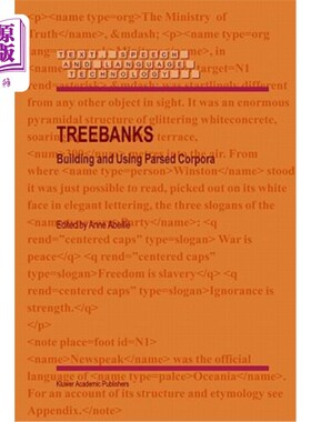 海外直订Treebanks: Building and Using Parsed Corpora 树库：构建和使用已解析的语料库