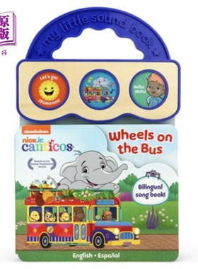 海外直订Canticos Wheels on the Bus (Bilingual) 巴士上的轮子(双语)
