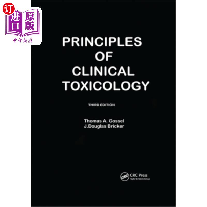 海外直订医药图书Principles of Clinical Toxicology 临床毒理学原理