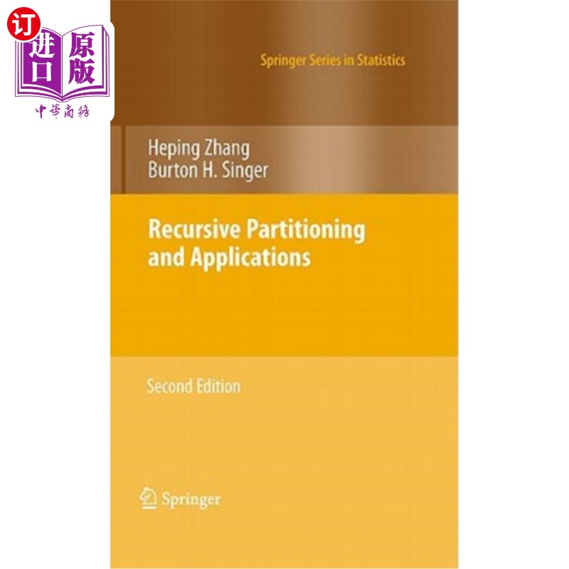 海外直订医药图书Recursive Partitioning and Applications 递归分区和应用程序