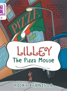 海外直订Lilley the Pizza Mouse 披萨老鼠利利