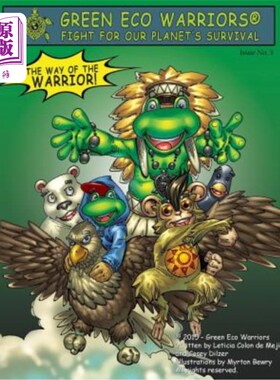海外直订Green Eco Warriors - The way of the warrior! 绿色生态勇士-勇士之道!