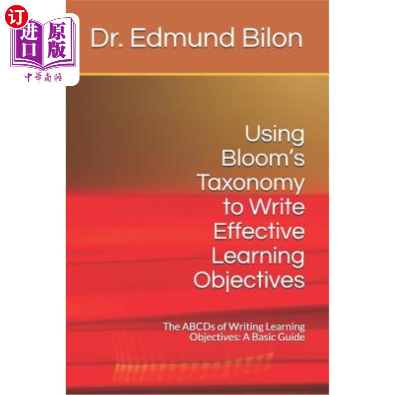 【中商海外直订】using blooms taxonomy to write effective learni