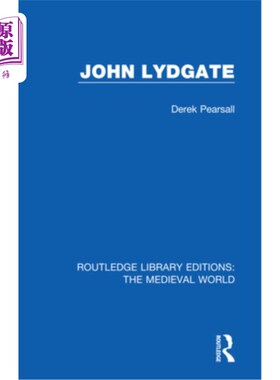 海外直订John Lydgate