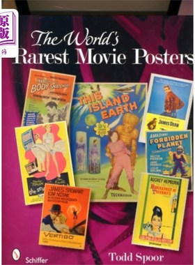 海外直订World's Rarest Movie Pters 世界上稀有的电影