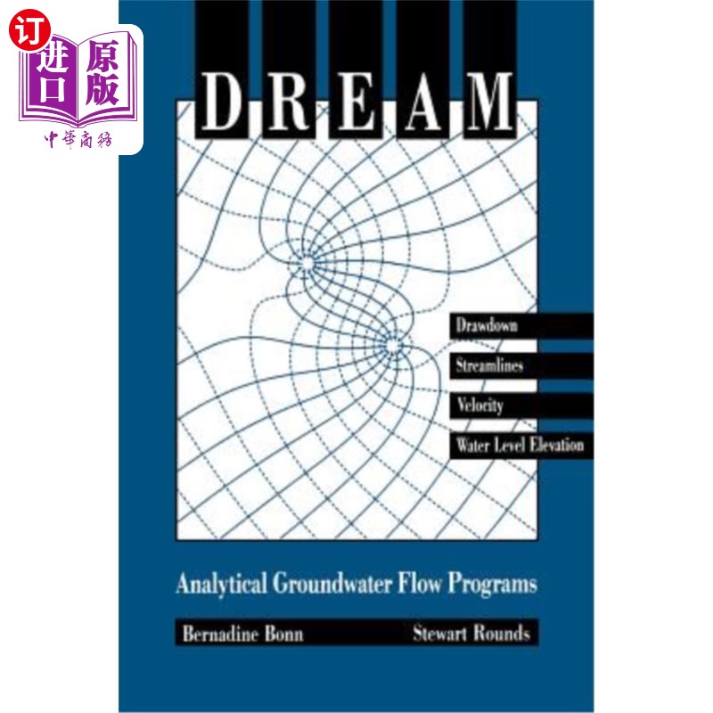 海外直订Dream-Analytical Ground Water Flow Programs Dream分析地下水流动程序