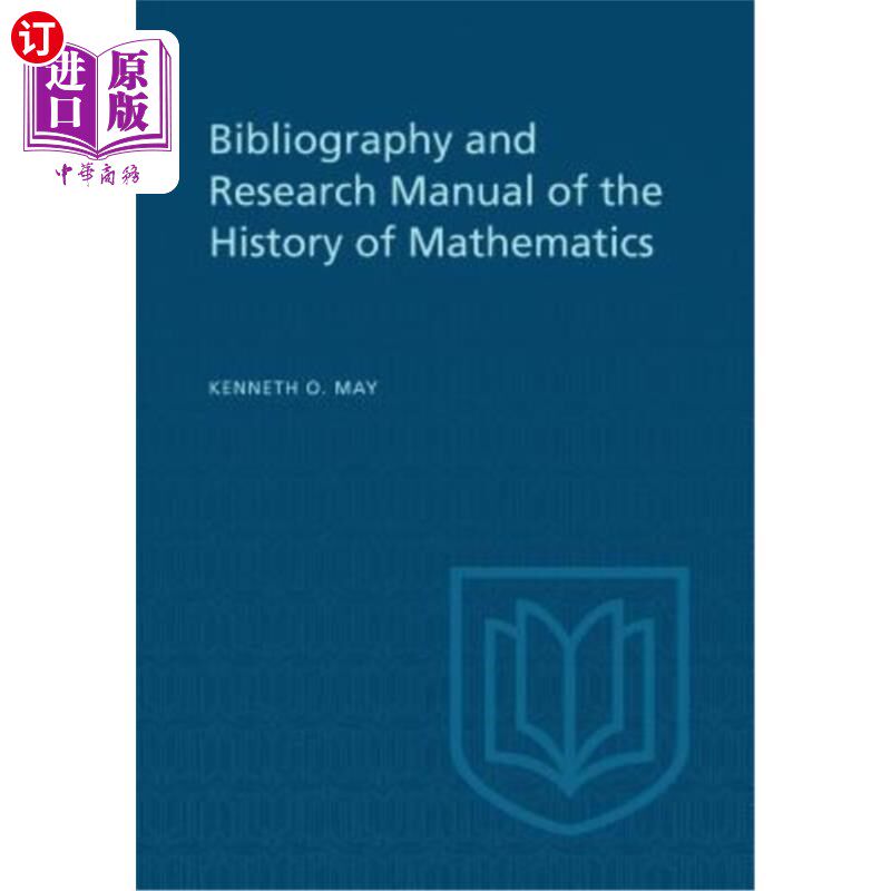 海外直订Bibliography and Research Manual of the History of Mathematics 数学史参考书目和研究手册