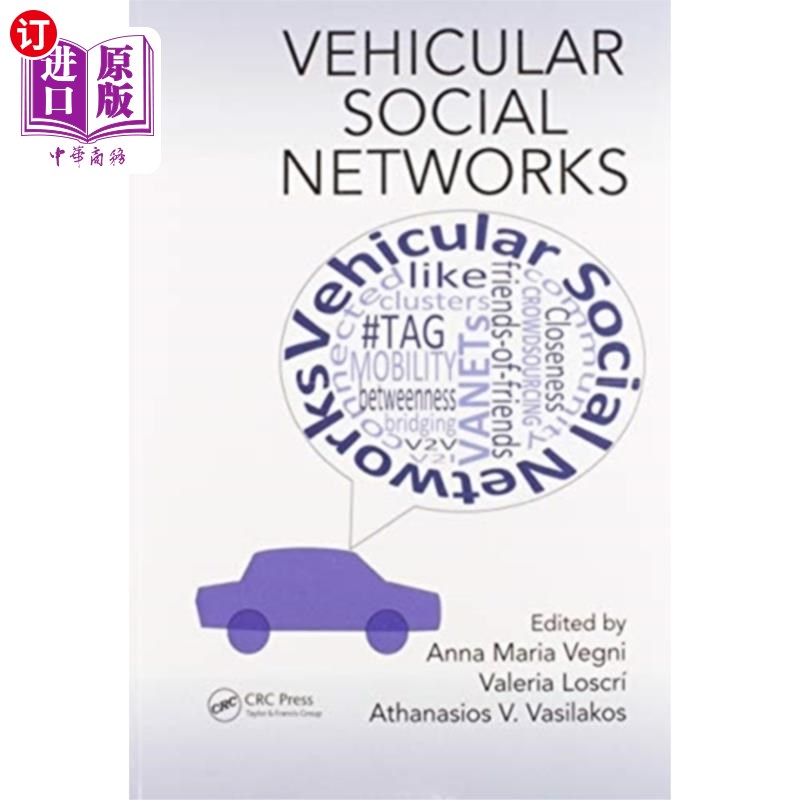 海外直订Vehicular Social Networks 车辆的社交