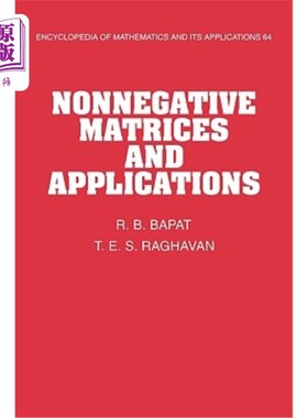 海外直订Nonnegative Matrices and Applications 非负矩阵及其应用