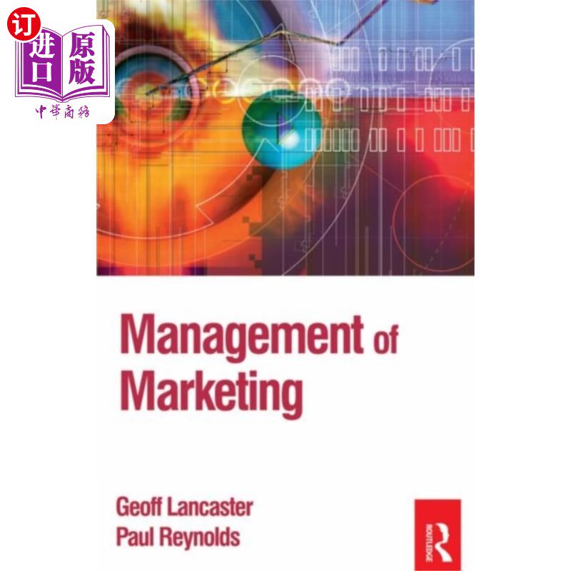 海外直订Management of Marketing 市场营销管理