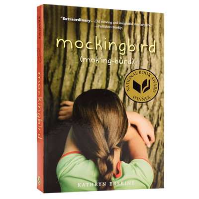 预售 【中商原版】知更鸟 2010年美国国家图书奖 英文原版 Mockingbird Kathryn Erskine Puffin Books  小说