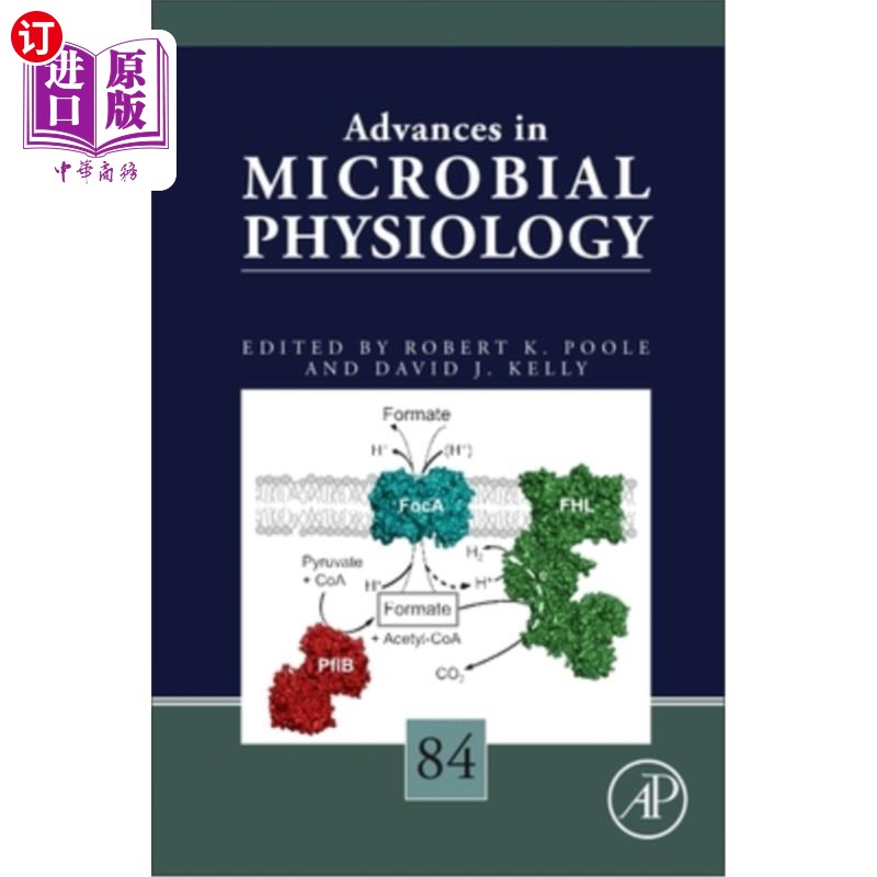 海外直订Advances in Microbial Physiology: Volume 84 微生物生理学进展：第84卷