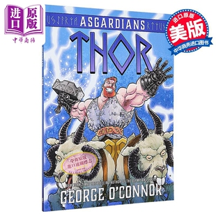 预售 北欧神话系列 阿斯加德人 托尔 绘本小说 Asgardians Thor 英文原版 漫画 George OConnor【中商原版】