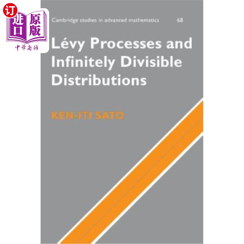 海外直订医药图书Lévy Processes and Infinitely Divisible Distributions Levy过程与无穷可分分布
