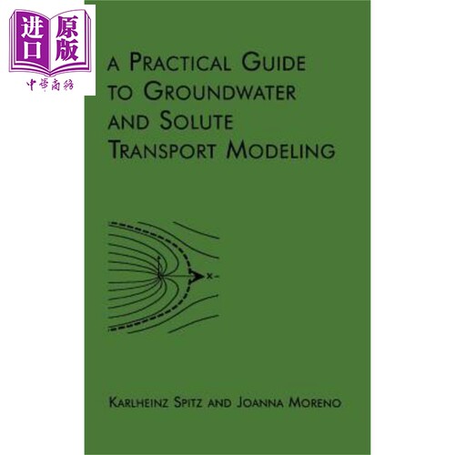 现货 地下水与溶质运移建模实用指南 A Practical Guide To Groundwater An【中商原版】