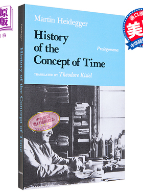 【中商原版】海德格尔 ：时间概念史导论 英文原版 History of the Concept of Time Martin Heidegger Indiana