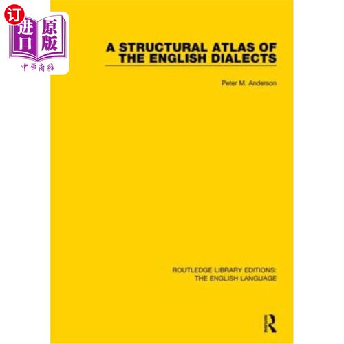 海外直订A Structural Atlas of the English Dialects 英语方言结构图集