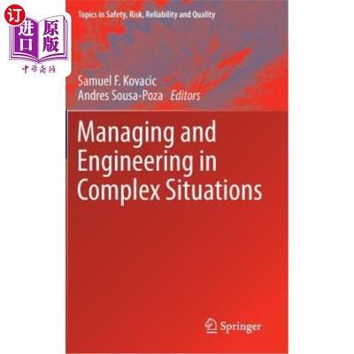 海外直订Managing and Engineering in Complex Situations 复杂情况下的管理和工程