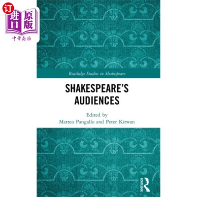 海外直订Shakespeare's Audiences 莎士比亚的观众