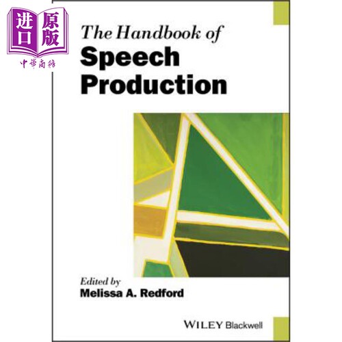 演讲准备手册 The Handbook Of Speech Production Melissa Redford 英文原版 中商原版