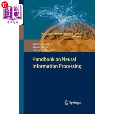 海外直订Handbook on Neural Information Processing 神经信息处理手册