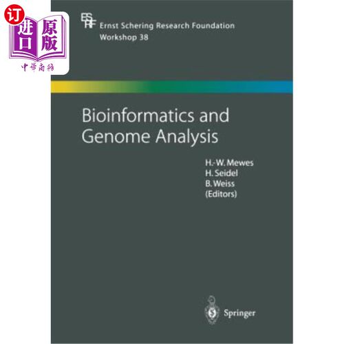 海外直订Bioinformatics and Genome Analysis 生物信息学与基因组分析