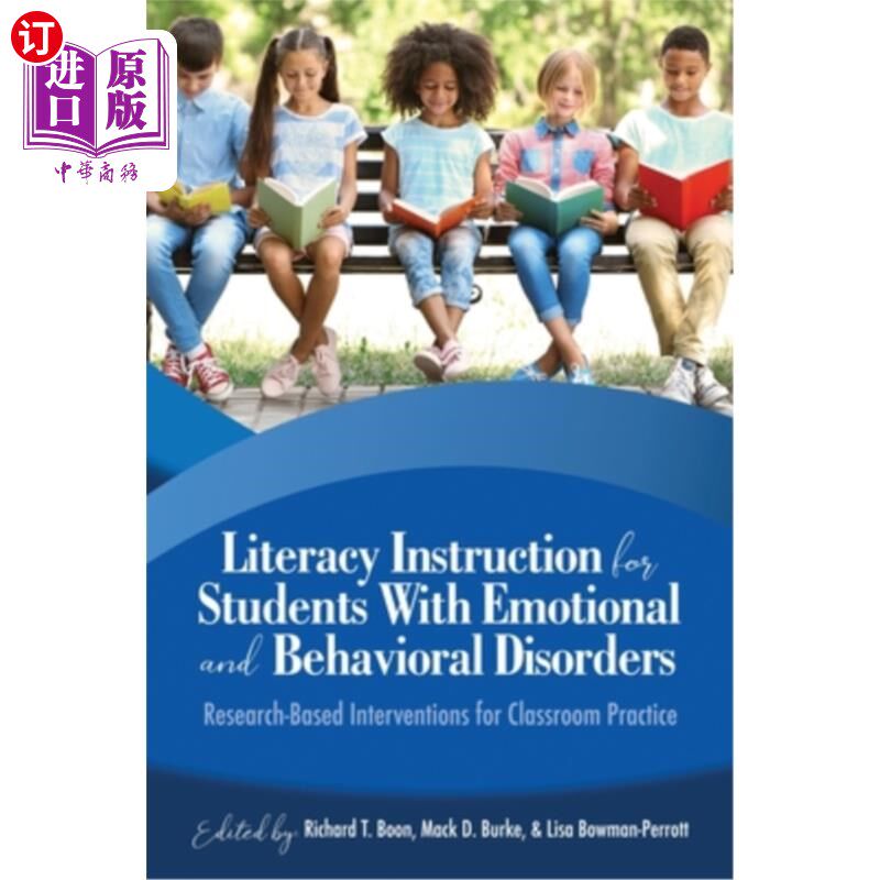 海外直订Literacy Instruction for Students with Emotional and Behavioral Disorders: Resea 情绪和行为障碍学生的读写指