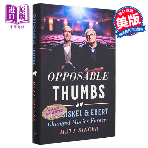 现货 对立的拇指 如何改变电影 英文原版 Opposable Thumbs:How Changed Movies Matt Singer【中商原版】