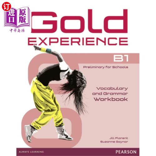 海外直订Gold Experience B1 Workbook without key 黄金体验B1无键工作簿