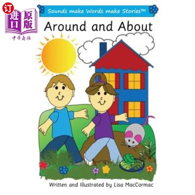 海外直订Around and About: Sounds make Words make Stories, Entry Level, Series 1, Book 13 周围和周围:声音构成词语构