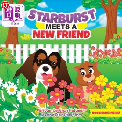 海外直订Starburst Meets a New Friend 星爆遇到了一个新朋友