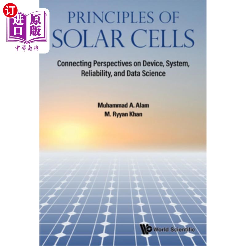 海外直订Principles of Solar Cells: Connecting Perspectives on Device, System, Reliabilit 太阳能电池原理:连接设备、