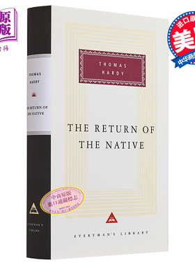 托马斯 哈代 还乡记 Everymans Library Classics The Return of the Native 英文原版 Thomas Hardy 爱情戏剧【中商原版】