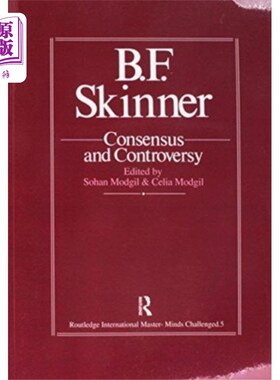 海外直订B.F. Skinner: Consensus And Controversy B.F.斯金纳:共识与争议
