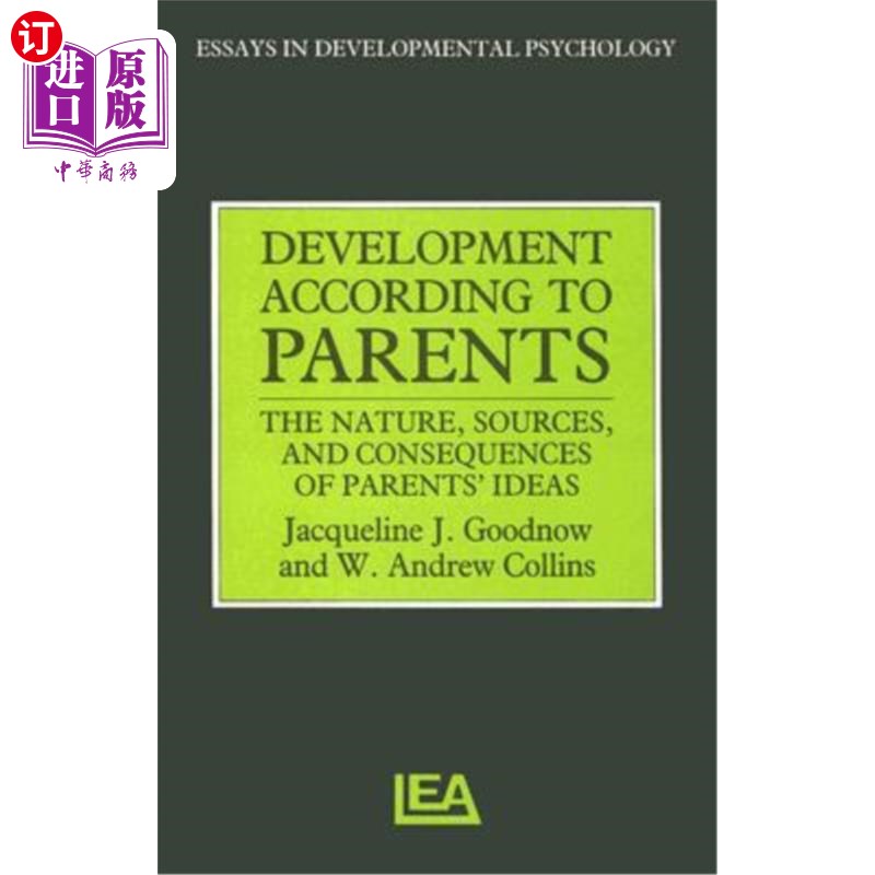 海外直订医药图书Development According to Parents: The Nature, Sources, and Consequences of Paren 父母的发展:父母观