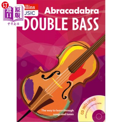 海外直订Abracadabra Double Bass Book 1 Abracadabra低音提琴1
