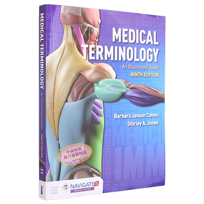 现货 医学术语 图解指南 第9版 英文原版 Barbara Janson CohenMedical Terminology An Illustrated Guide【中商原版】