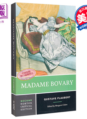 包法利夫人 诺顿文学解读系列 英文原版 Norton Critical Editions: Madame Bovary Gustave Flaubert【中商原版】