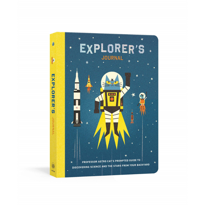 探险者日记 英文原版 Explorer s Journal Professor Astro Cat s Prompted Guide Dominic Walliman 天文学 科学百科【中商?